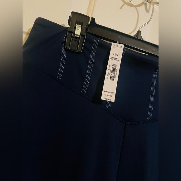 NWT PINK Bell Bottom Leggings | Women’s Size L | Model No. 11244725 - Picture 3 of 4